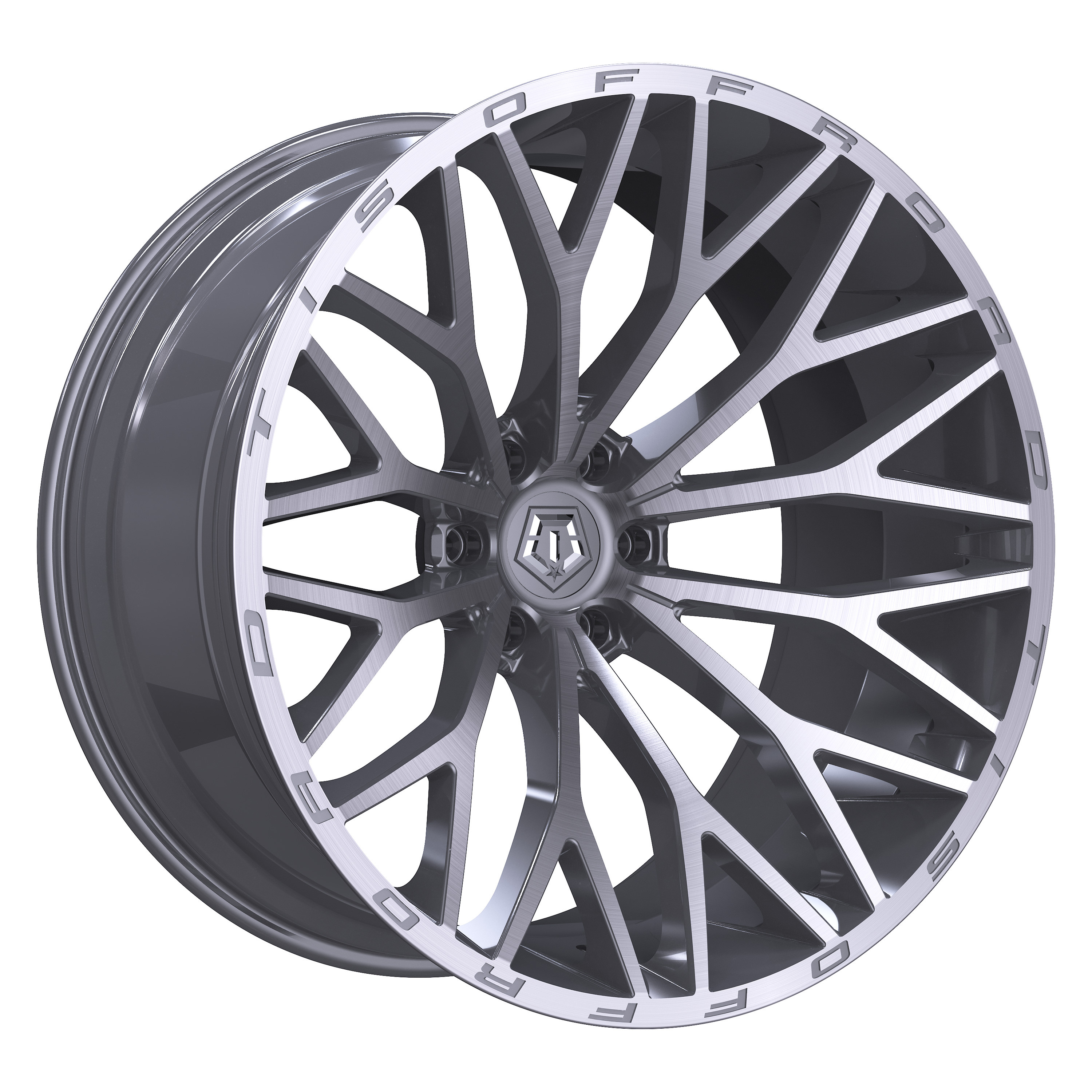 TIS® 566BSM Wheels - Silver Rims - 566BSM-2106324