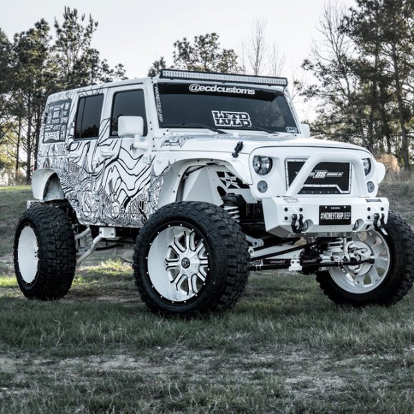 TIS® - 535 White Black Accents Jeep Wrangler JK
