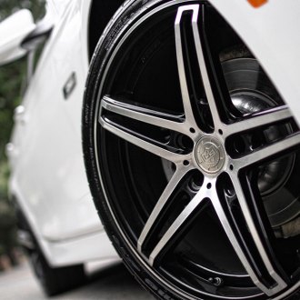 TIS® - 536 Black Machined Face BMW 5-Series