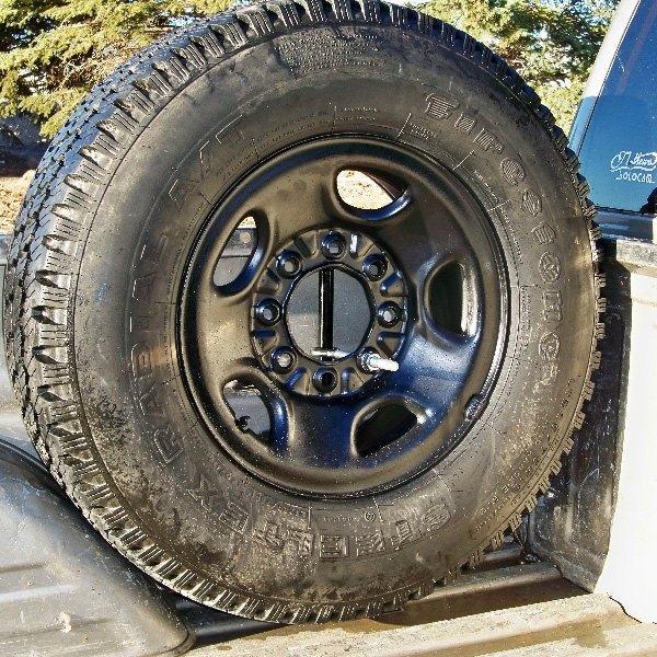 Titan Fuel Tanks® - Buddy In-Bed Spare Tire Mounting System