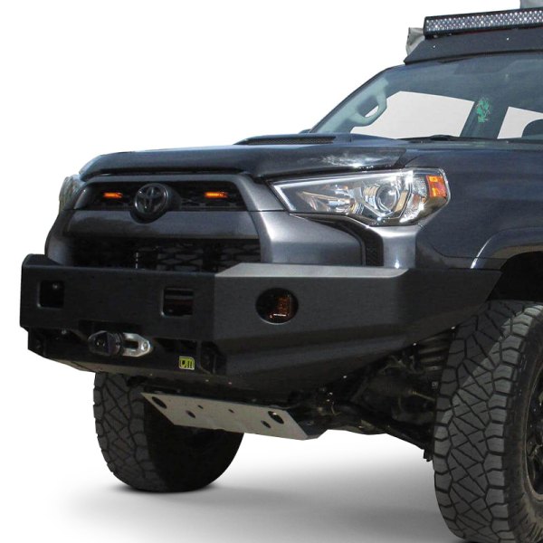 TJM 4x4® - T17 Frontier Full Width Front HD Black Powder Coat Bumper