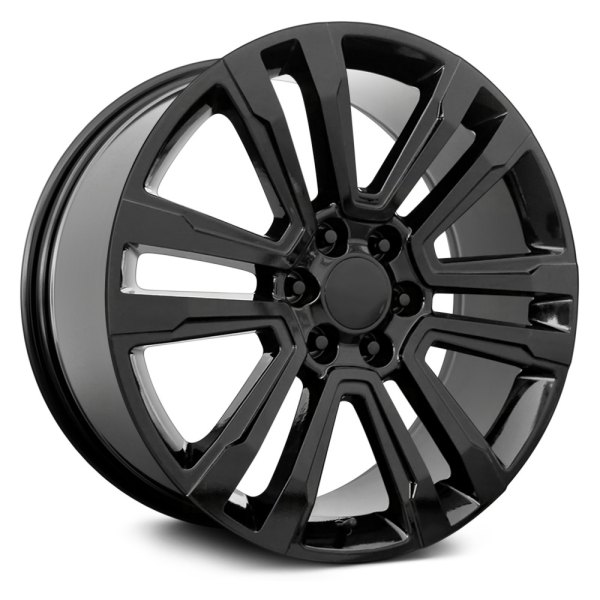 TOPLINE REPLICAS® V1184 2017 GMC DENALI Wheels - Gloss Black Rims