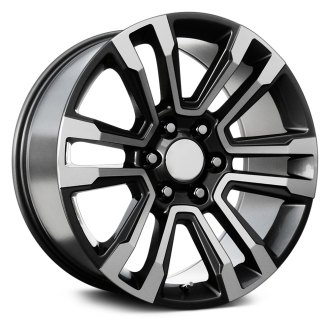 TOPLINE REPLICAS® - V1184 2017 GMC DENALI Gunmetal with Machined Face