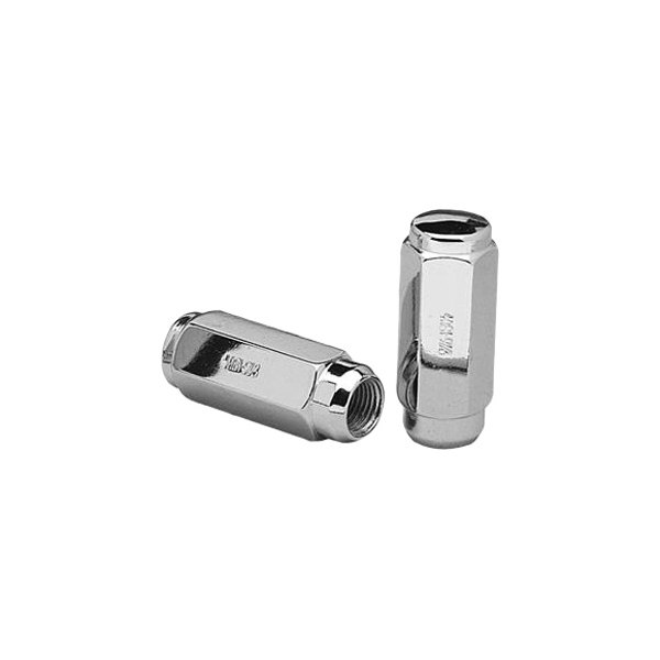 Topline Accessories® - Silver Cone Seat Acorn Duplex Lug Nut