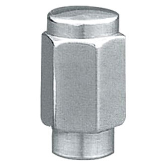 Topline Accessories® - Silver Shank Seat Closed End Lug Nut
