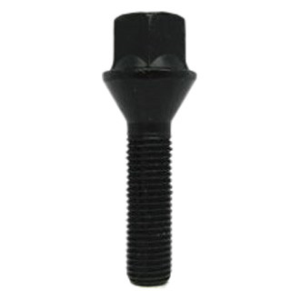 Topline Accessories® - Black Cone Seat Spline Lug Bolt