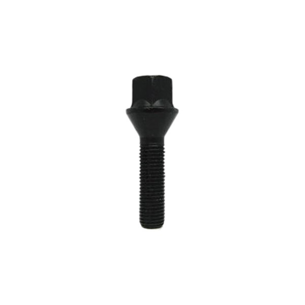 Topline Accessories® - Black Cone Seat Spline Lug Bolt