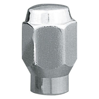 Topline Accessories® - Silver E-T/Ultra Seat Closed End Lug Nut