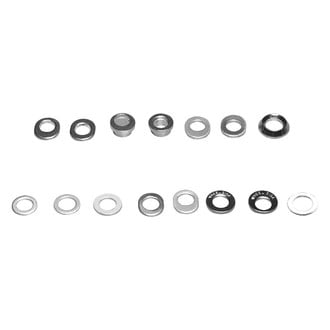 Topline Accessories® - Chrome Keystone Mag Center Hole Washer
