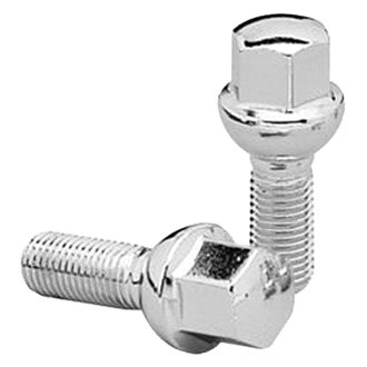 Topline Accessories® - Silver Radius/Ball Seat Lug Bolt