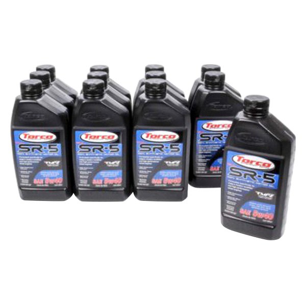 Torco® - SR-5 GDL SAE 5W-40 Synthetic Motor Oil, 1 Liter (1.06 Quarts) x 12 Bottles