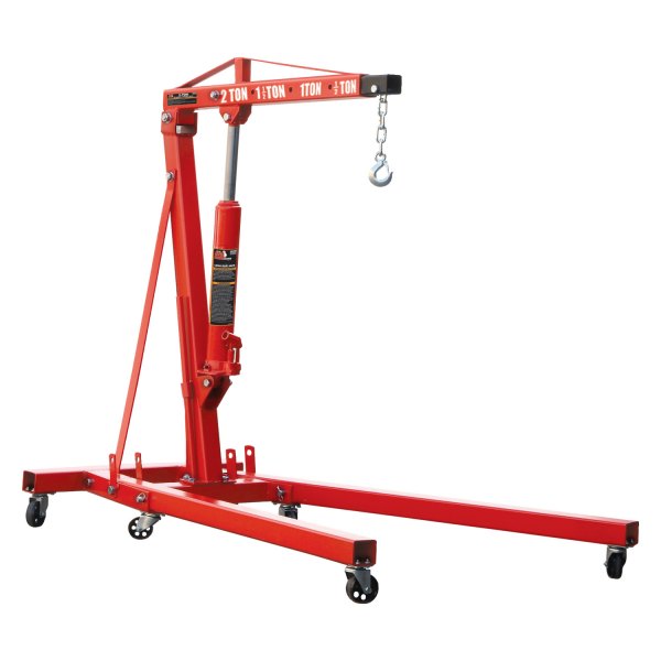 Torin® - Big Red™ 4,000 lb Foldable Shop Engine Crane with Leveler
