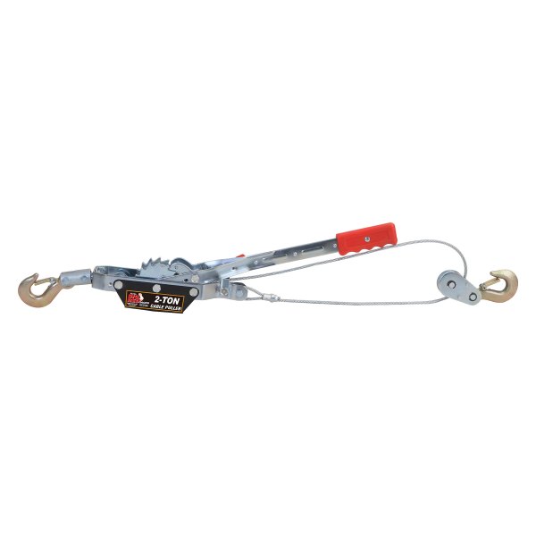 Torin® - Big Red™ 2 t Come-Along Double Gear Cable Puller with 2 Hooks