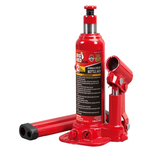 Torin® - Big Red™ 2 t 6-7/8" to 13-1/4" Hydraulic Bottle Jack