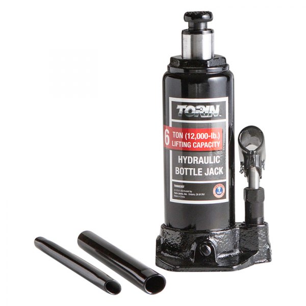 Torin® - 6 t 8-1/2" to 16-1/4" Hydraulic Bottle Jack with Blow Case