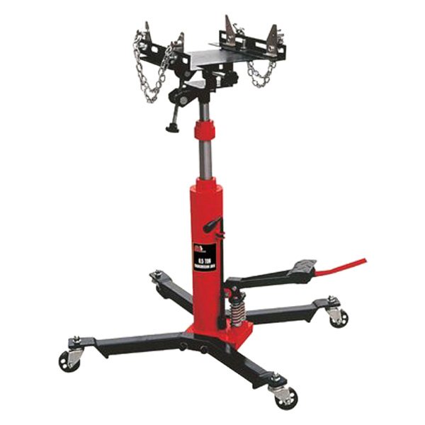 Torin® - 0.5 t 32-5/8" to 76-3/16" Double Ram High-Lift Hydraulic Transmission Jack