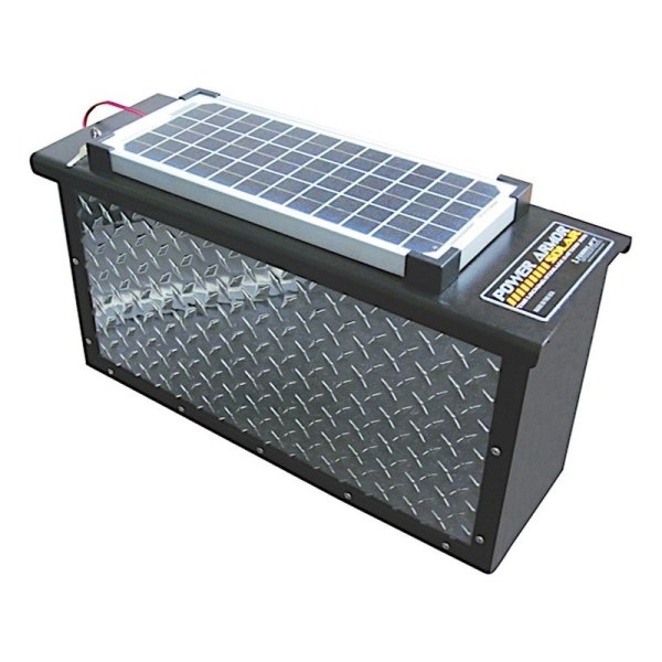 Torklift® - Powerarmor DH Aluminum Lockable Battery Box with Solar Panel