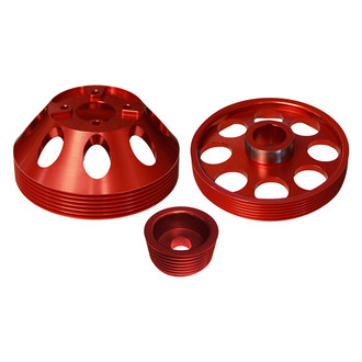 Torque Solution® - Lightweight Water Pump, Crankshaft and Alternator Pulley Kit