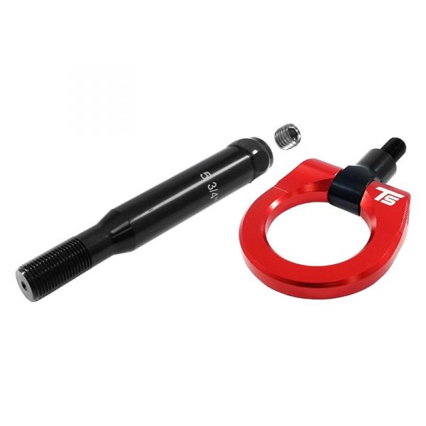 Torque Solution® - Red Billet Front Tow Hook