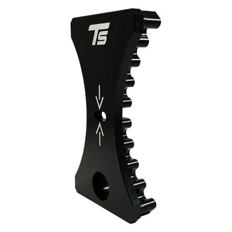 Torque Solution® - Anodized Black Billet Aluminum Gear Alignment Tool