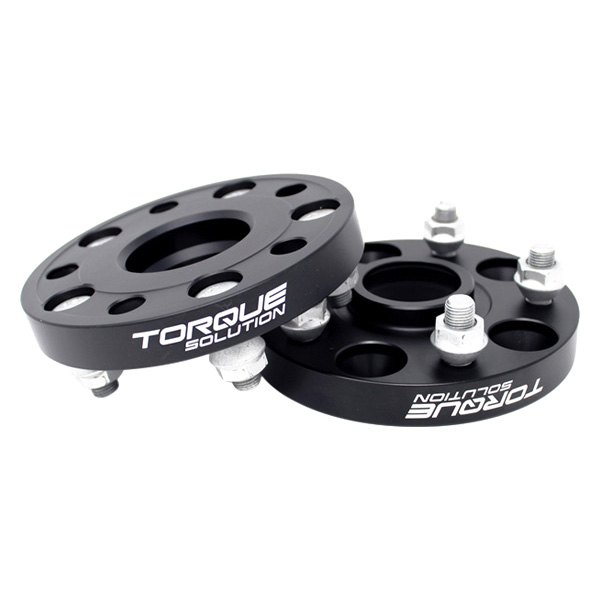 Torque Solution® - Black 7075-T6 Forged Aluminum Alloy Wheel Spacers