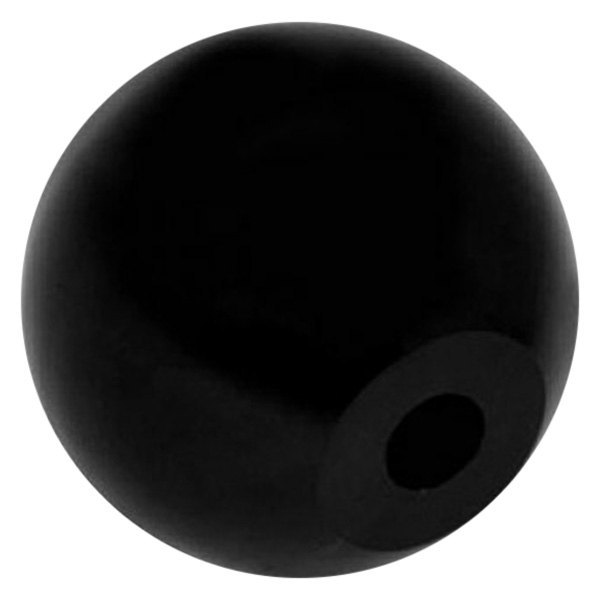 Torque Solution® - Manual Round Style Black Shift Knob