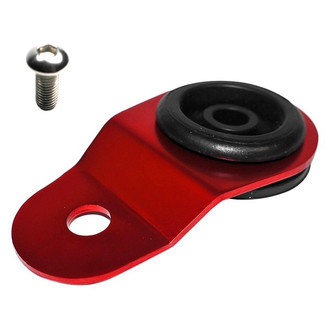 Torque Solution® - Red Radiator Mounts with Insert