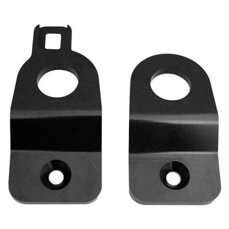 Torque Solution® - Black Radiator Mounts