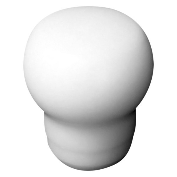Torque Solution® - Manual Fat Head Delrin White Shift Knob