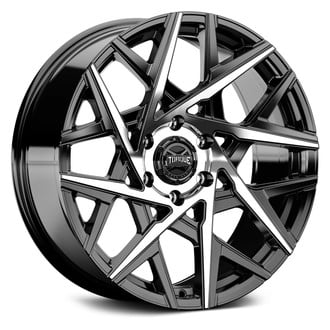 TORQUE® - TW424C SUMMIT Gloss Black with Machined Face