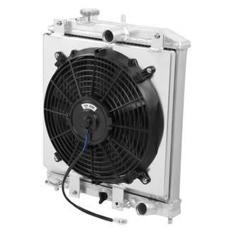 Torxe™ - Aluminum Engine Coolant Radiator with Electric Fan