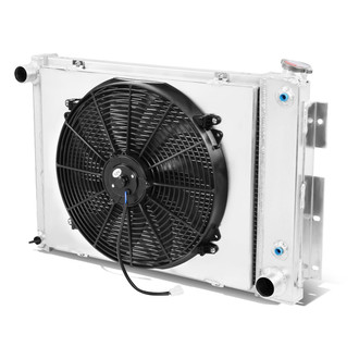 Torxe™ - Aluminum Engine Coolant Radiator with Electric Fan