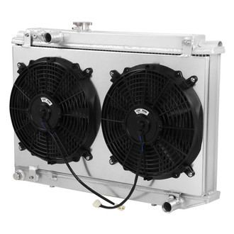 Torxe™ - Aluminum Engine Coolant Radiator with Electric Fan