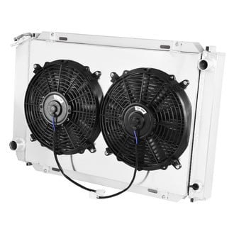 Torxe™ - Aluminum Engine Coolant Radiator with Electric Fan