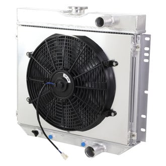 Torxe™ - Aluminum Engine Coolant Radiator with Electric Fan
