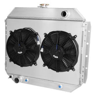 Torxe™ - Aluminum Engine Coolant Radiator with Electric Fan