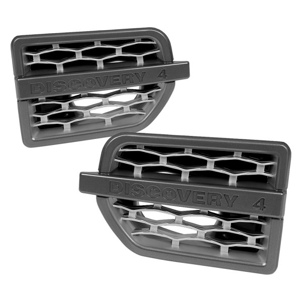 Torxe™ - Honeycomb Mesh Style Gray/Silver Side Vents