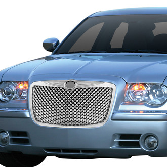 Fits 2005-2007 Dodge Magnum Stainless Chrome Mesh Grille Grill Insert Fits 2005-2007 Dodge Magnum Stainless Chrome Mesh Grille Grill Insert