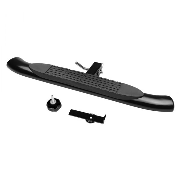 Torxe™ - 4" Oval Black Hitch Step for 2" Receivers