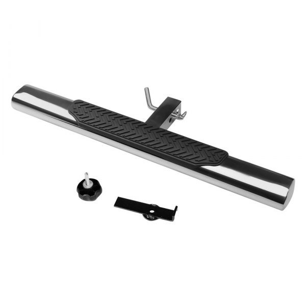 Torxe™ - 4" Oval Chrome Hitch Step for 2" Receivers