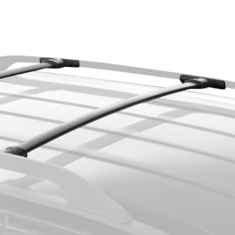ROADFAR 48” Adjustable Roof Rack Aluminum Top Rail Carries Luggage Carrier Fit for 2006-2017 Ford Focus/Fusion/Mustang Honda Civic Hyundai Elantra Baggage Rail Crossbars 