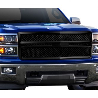 Chevy Silverado Custom Grilles | Billet, Mesh, CNC, LED, Chrome, Black