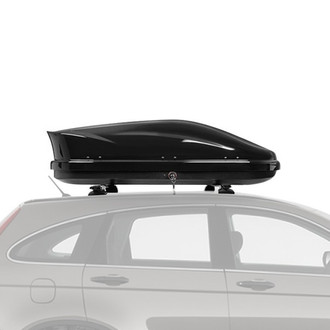 Torxe™ - Gloss Black Roof Cargo Box (55" L x 34" W x 15" H, 12.7 cu. Ft)