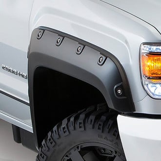Torxe™ - Pocket Style Textured Black Fender Flares