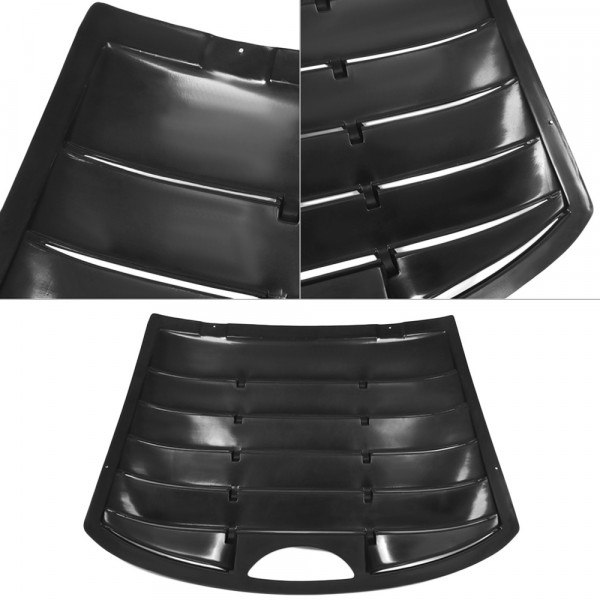 Torxe™ 40-1001723 - Matte Black Rear Window Louver