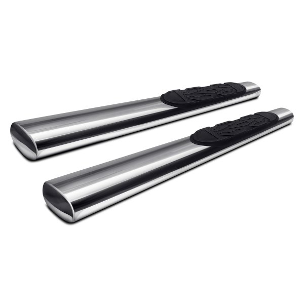 Torxe™ - 6" Straight Polished Oval Side Steps