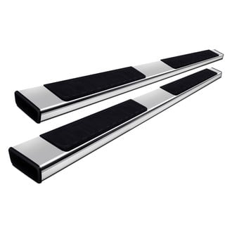 Torxe™ - 6" Cab Length Polished Triangular Step Bars