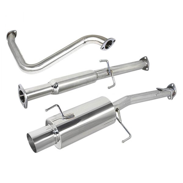Torxe™ - Stainless Steel Cat-Back Exhaust System, Honda Prelude