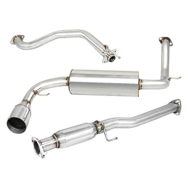 Torxe™ - Stainless Steel Cat-Back Exhaust System, Honda CR-X