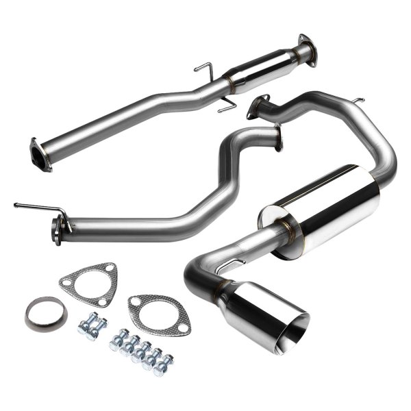 Torxe™ - Stainless Steel Cat-Back Exhaust System, Honda CR-X